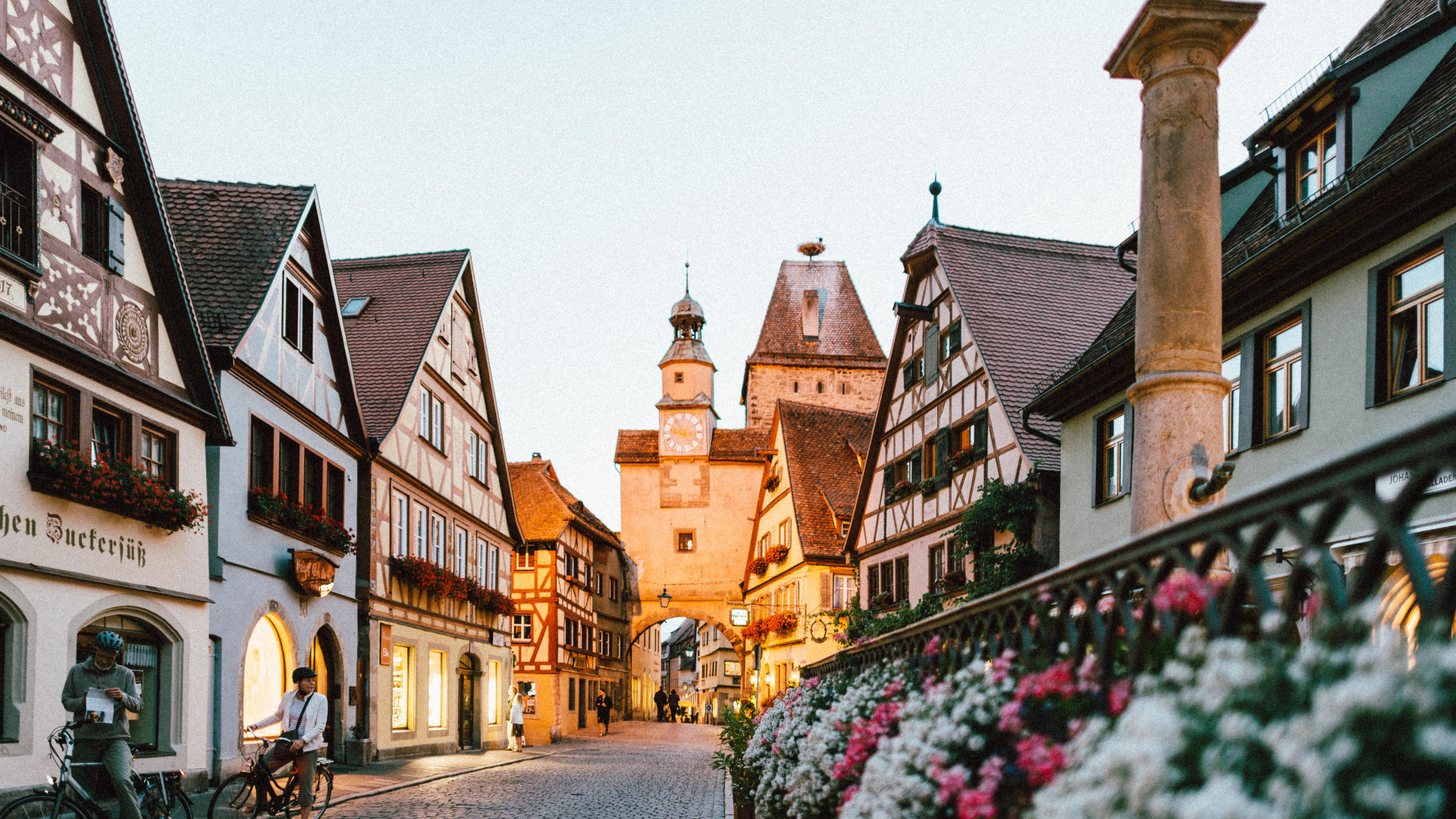 Foto Fachwerkhäuser in Bayern