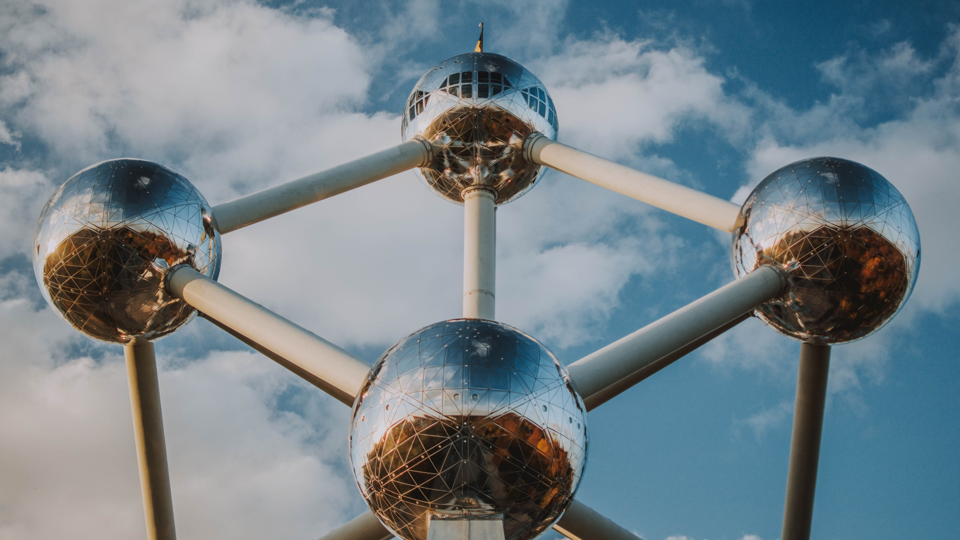 Brüssel - Atomium as a mood for the EU startup strategy