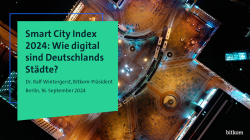 Deckblatt der Präsentation zum Smart City Index 2024