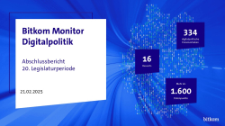 Titelbild: Abschlussbericht Monitor Digitalpolitik