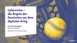 Titelbild zur Pressekonferenz Cybercrime