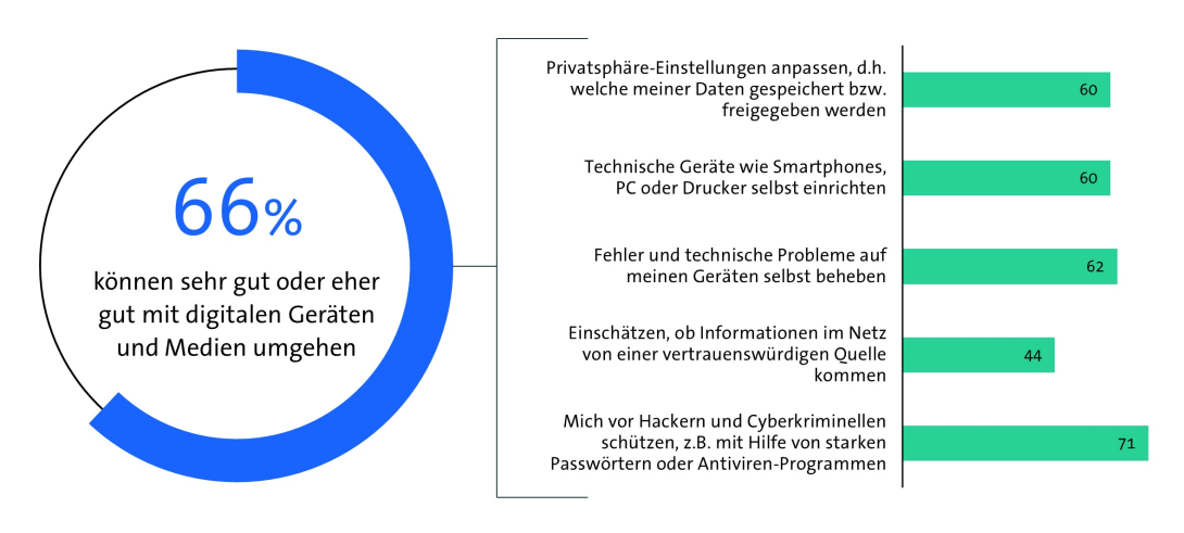 Bitkom Länderindex 2024 Hessen - Digitale Kompetenzen